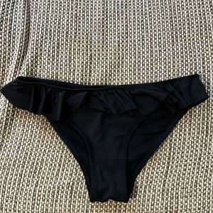 Ruffled bikini bottoms